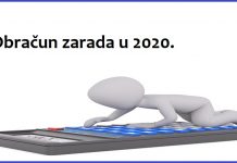 Novi elementi za obračun zarada u 2020. godini